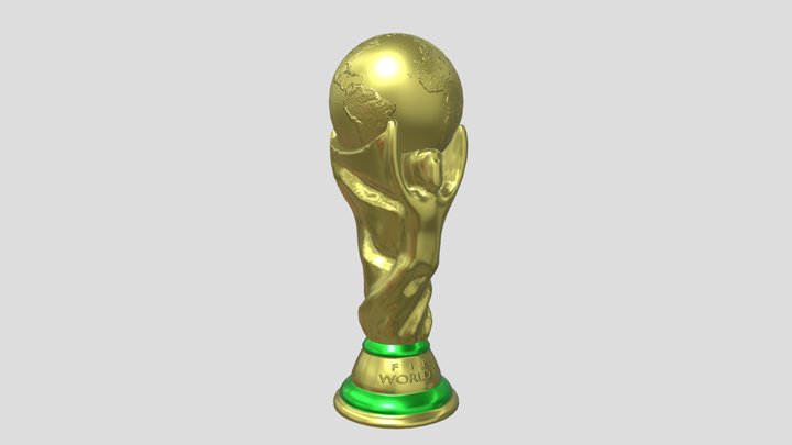 Fifa World Cup Trophy 3D Model