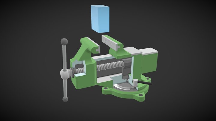 【VR动画】台虎钳 3D Model