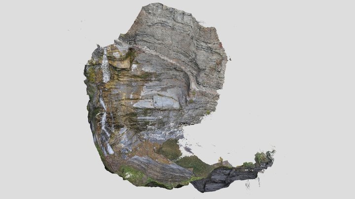 Lucifer Falls, Finger Lakes 3D Model