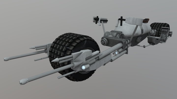 Batpod 3D Model