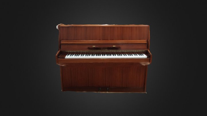 Modelo 3D piano 3D Model