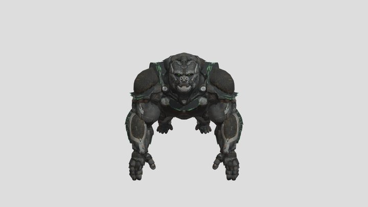 Optimus Primal Gorilla Mode (Rise of the Beasts) 3D Model