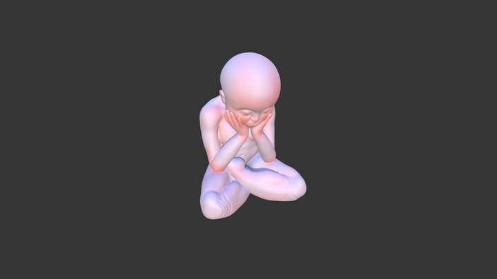 cube baby 3D Model
