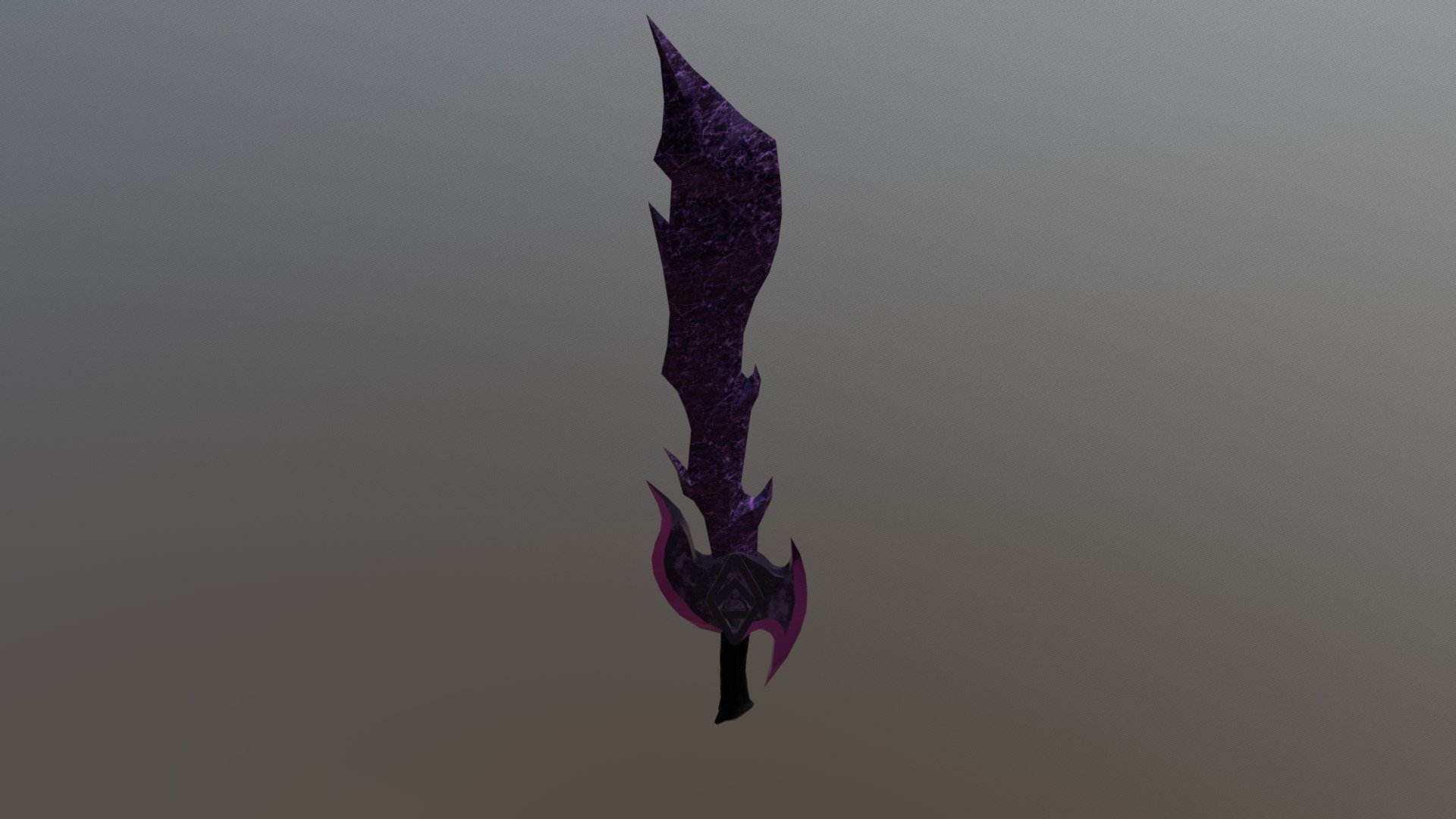 Obsidian sword