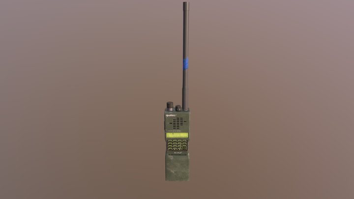 Military Radio 3D Model