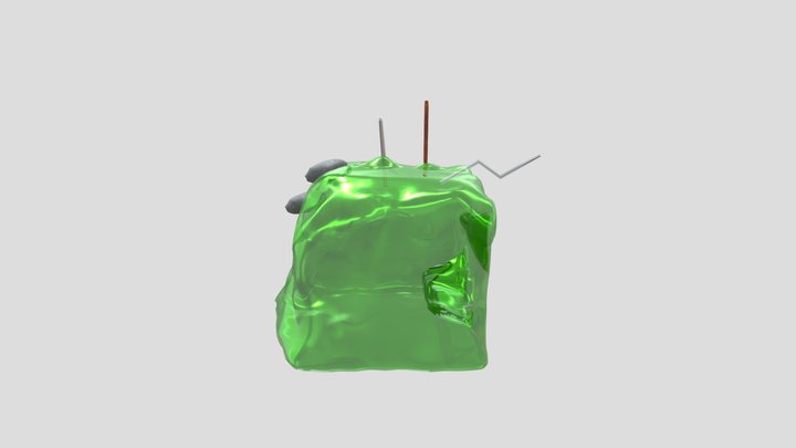 Enemy Slime 3D Model