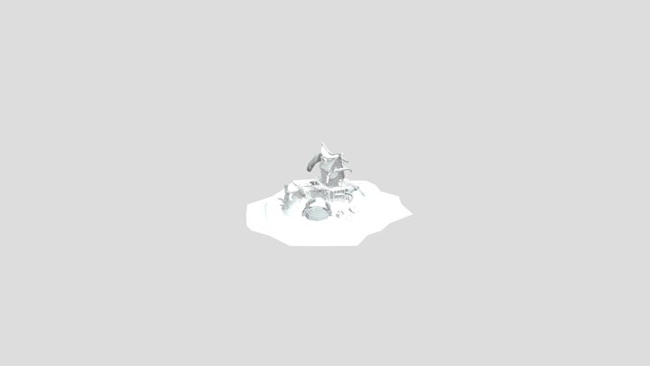 Island_Untextured 3D Model