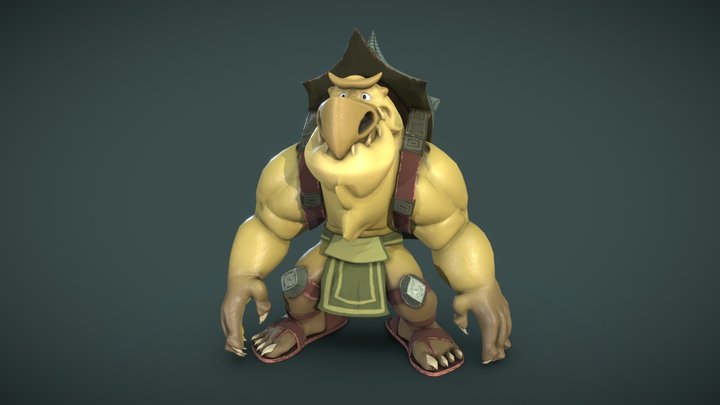 Gronk - Kellens Lander 3D Model