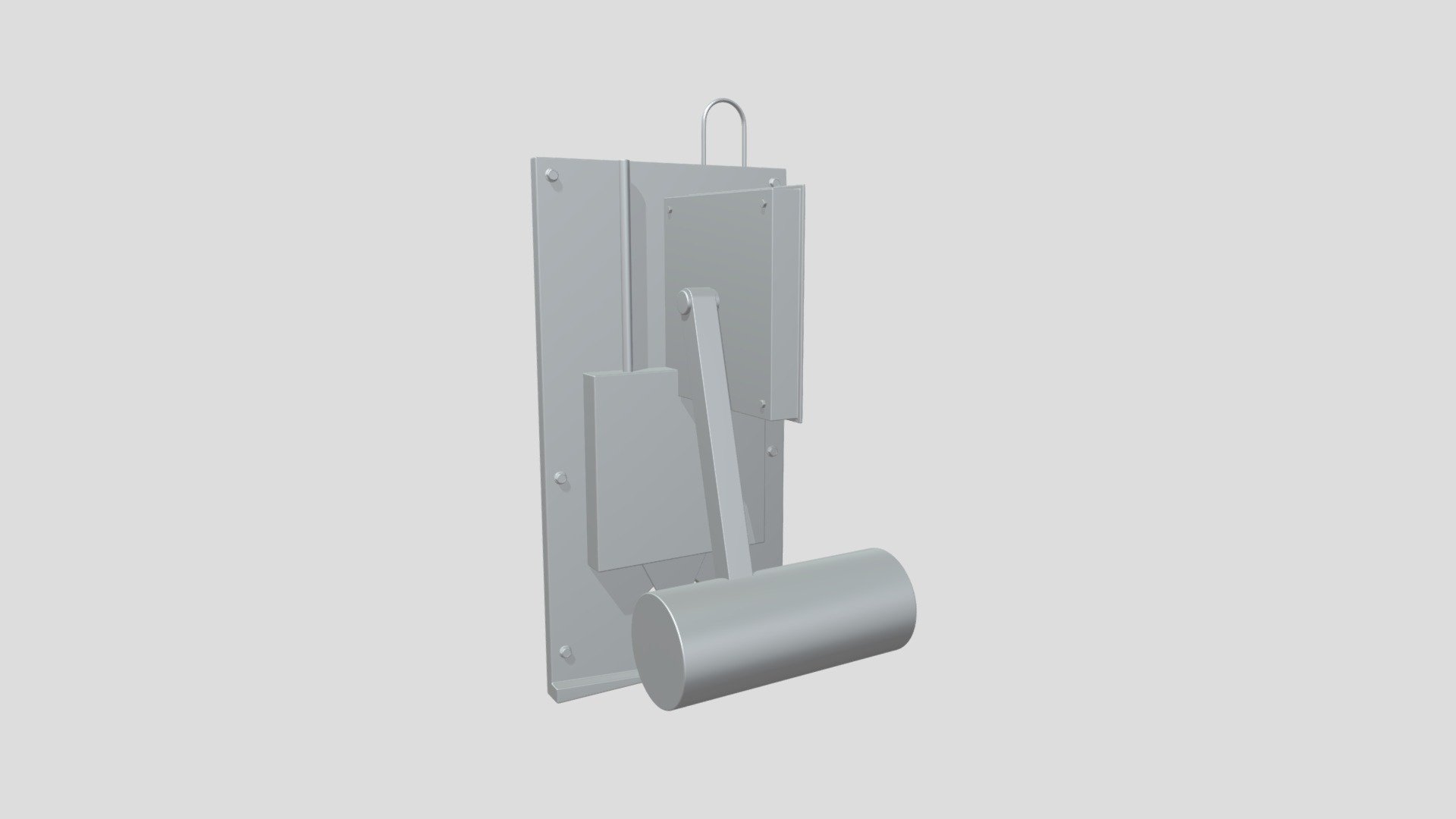 V型浮控限流器 — Sketchfab embed 3D viewer