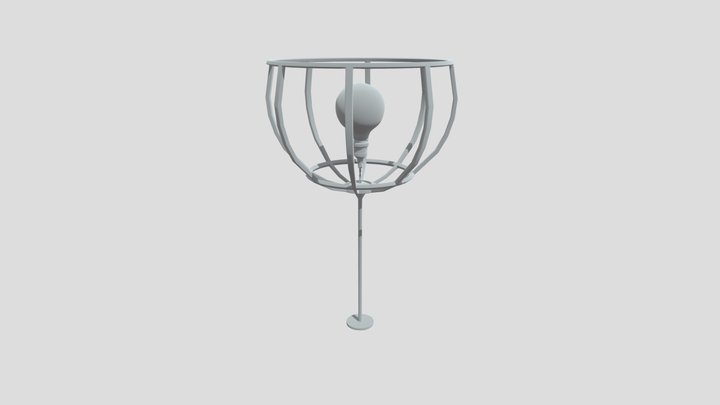 Sphere Ceiling Lamp Decor – Modello 3D gratuito STL