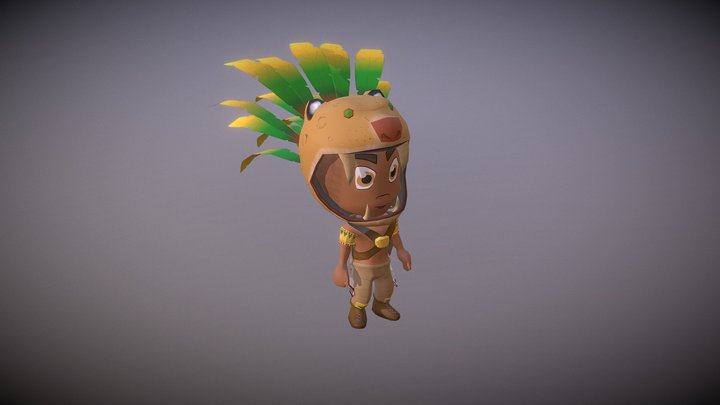 Mexican Competitor - Tag Masters 3D Model