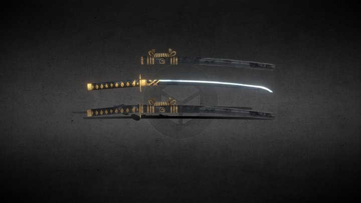 Katana 3D Model