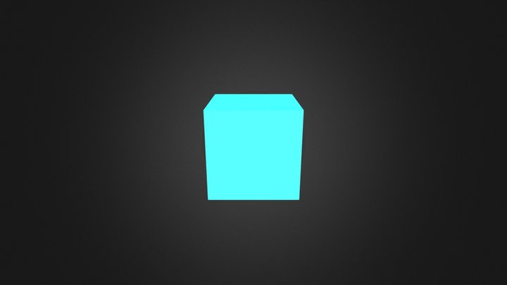 Cubo Text2 3D Model