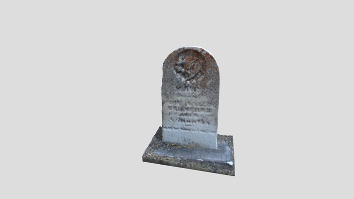 Evergreen Cemetery - Mary Bresnehan 3D Model