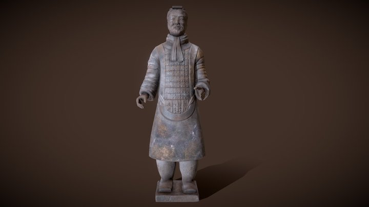 Terracotta Warriors/Pottery/Qin Dynasty 3D Model