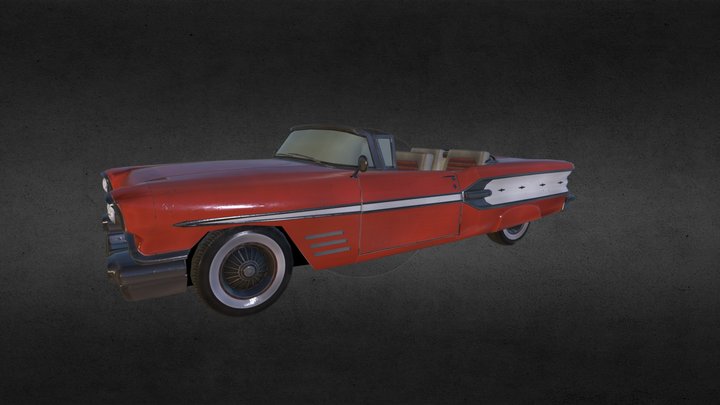 Pontiac Bonneville 3D Model
