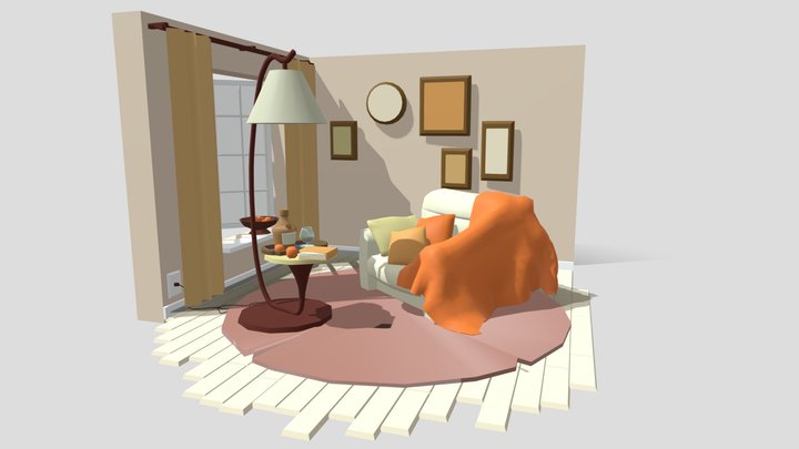 armchairF 3D Model