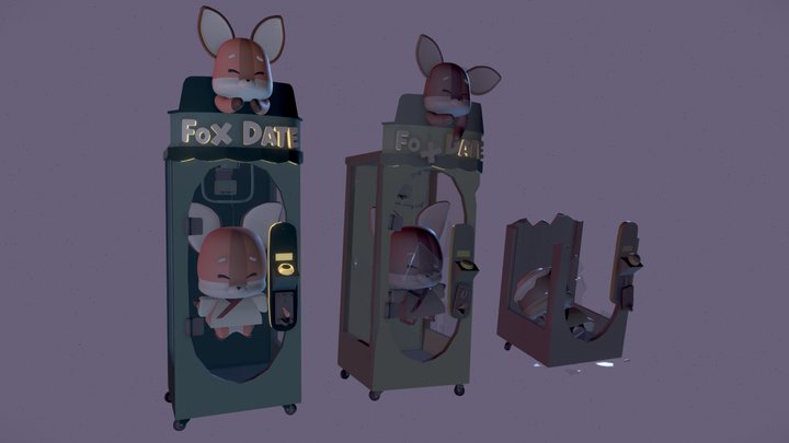Fox date machine (xyz homework) 3D Model