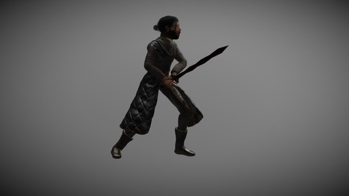 assignment 5 rigged 3D Model