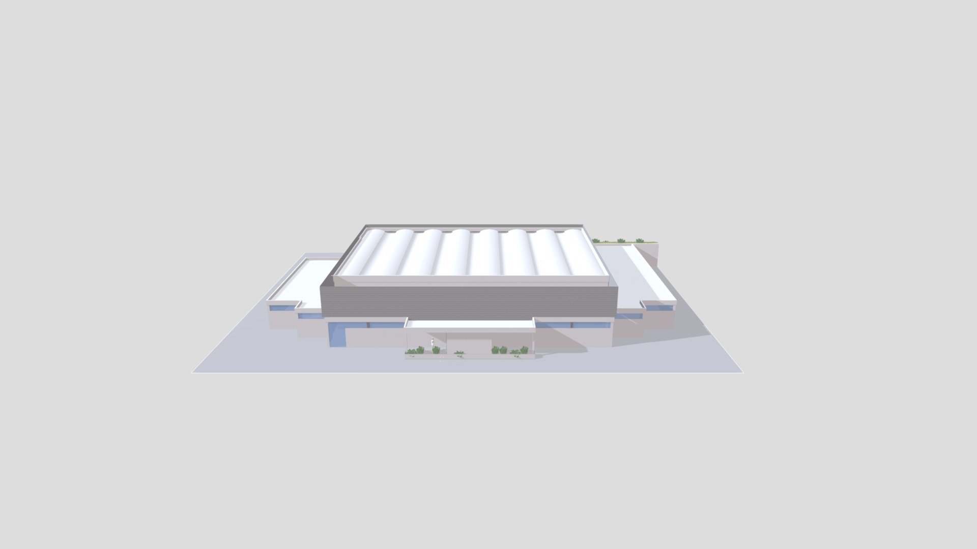 Piscina de Município de Alter do Chão estudo 3D