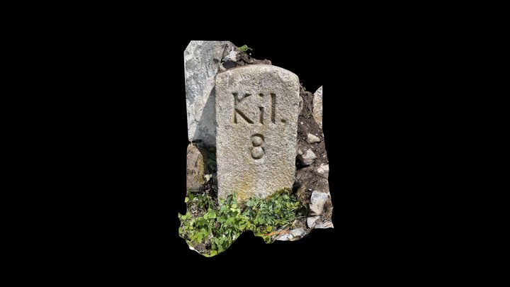 Milestone Axenstrasse Km 8 von Altdorf – Free 3D Model STL