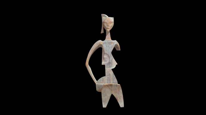 WoodenSculpture_Original 3D Model