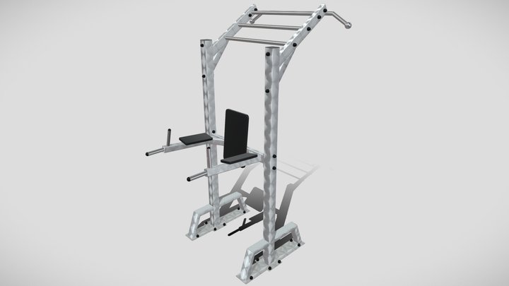 Chin Up - Dip - Flying Pull-Up 3D Model