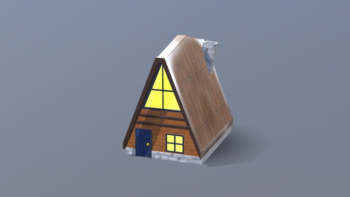 Scandinavian style house 3D Model