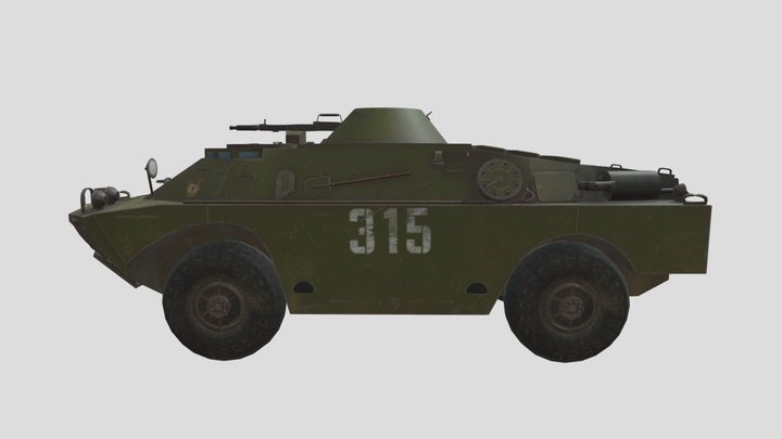 BRDM-2 - USSR 3D Model