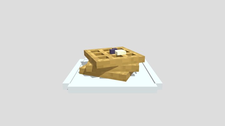 Waffle 3D Model