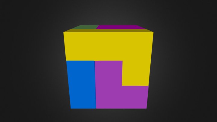 puzzle cube 3D Model