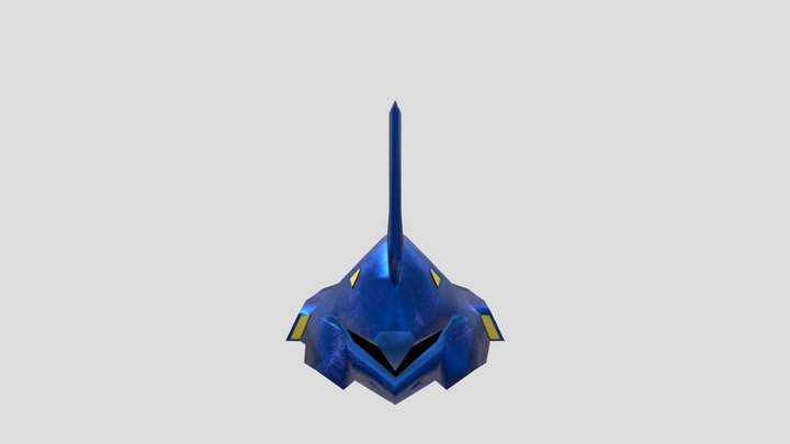 MS-18E Kämpfer Head Unit 3D Model