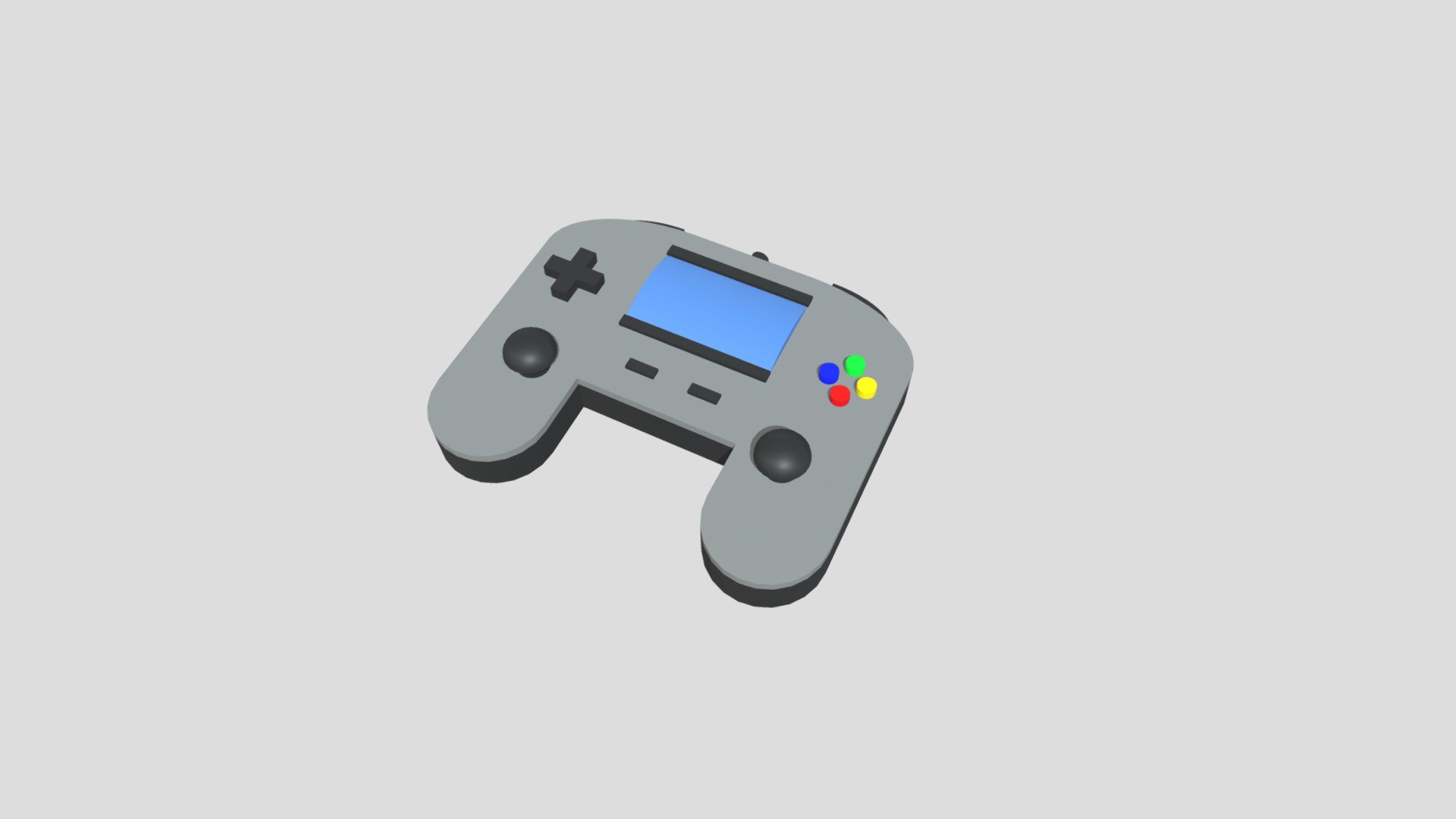 Game Controller Download Free 3D model by Gundy (RomualdDubois