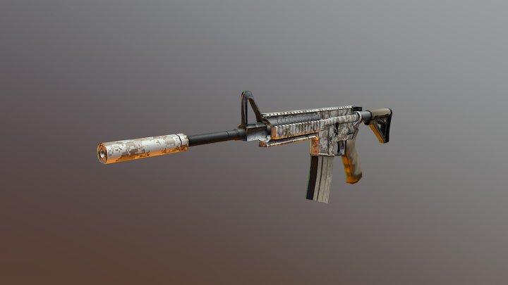 M4 3D Model