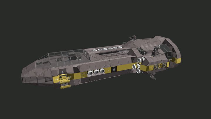 AND.ИСЛ.Скиф 3D Model