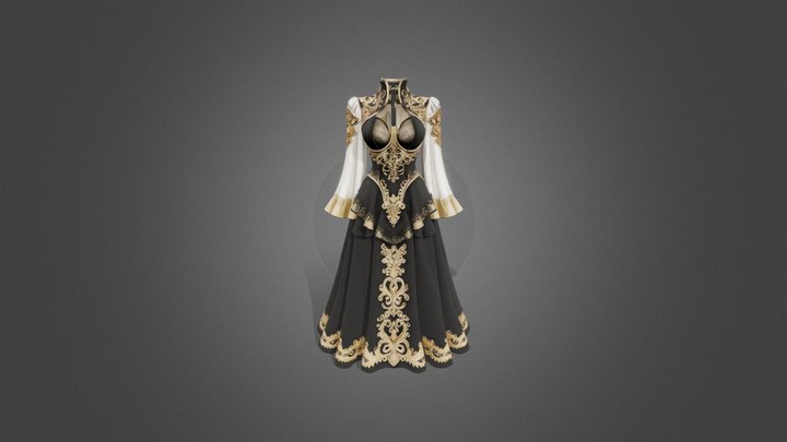 Ember of the Black Court 3D Model