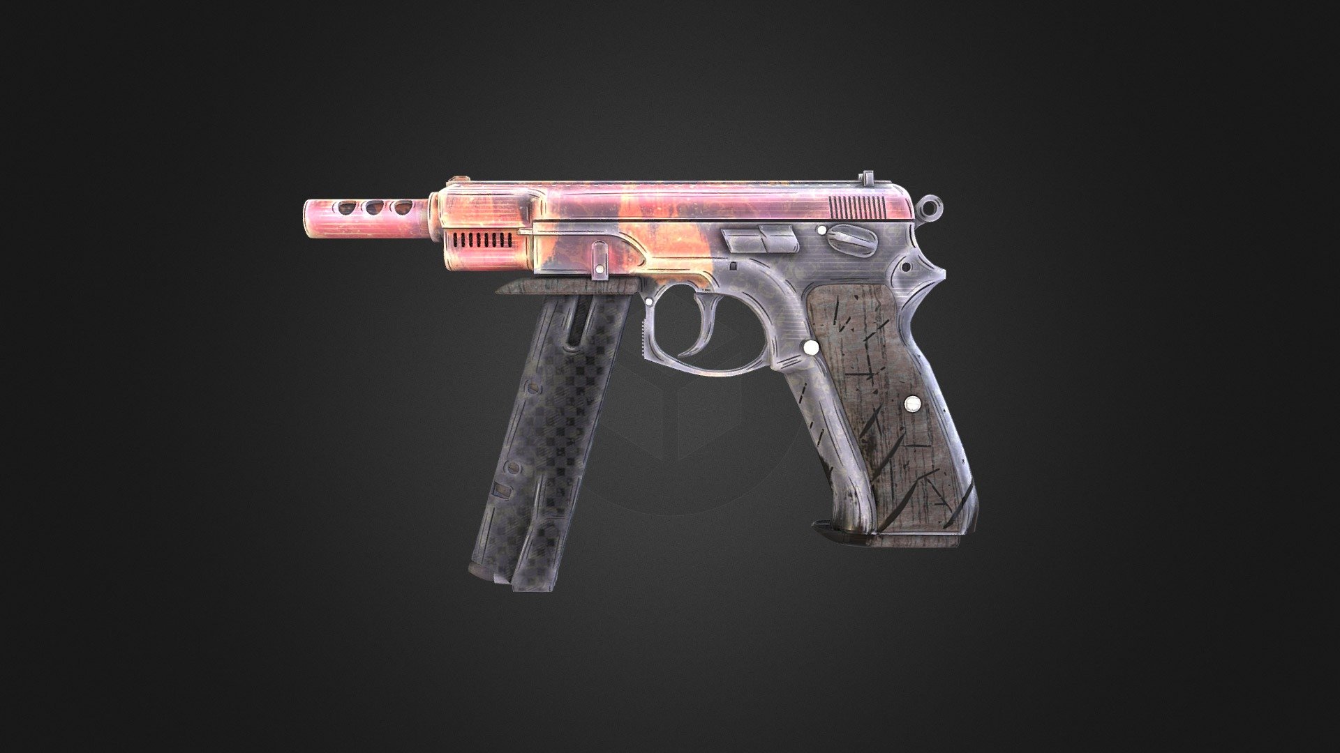 CZ75-Auto | Play Time (Hot) - 3D model by Nordcrisp [ad427a7] - Sketchfab