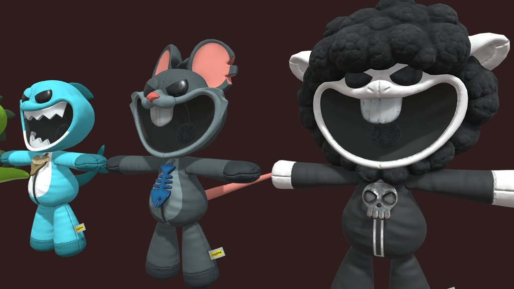 Poppy Playtime (Chapter 4) - Nightmare Critters