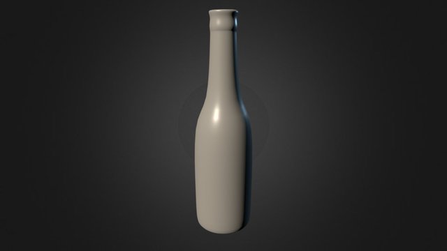 Beer Bottle 3D Model