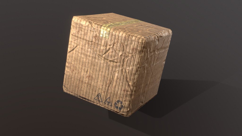 Cardboard Box | "Hello neighbor"