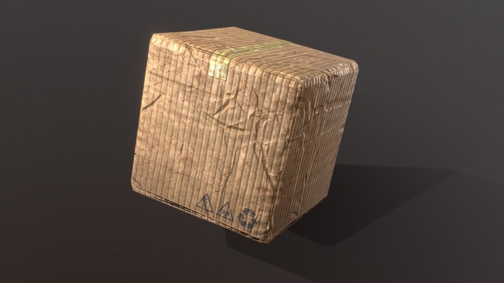 Cardboard Box | "Hello neighbor" – Modello 3D gratuito STL