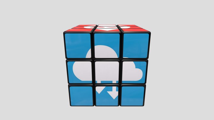 Cube Hive test 3D Model