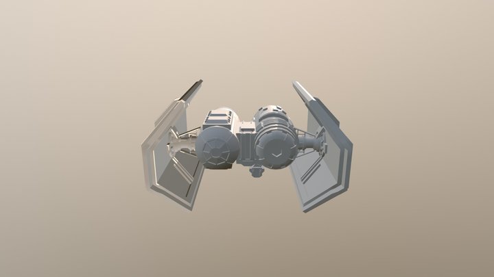 Tie Bomber 3D Model