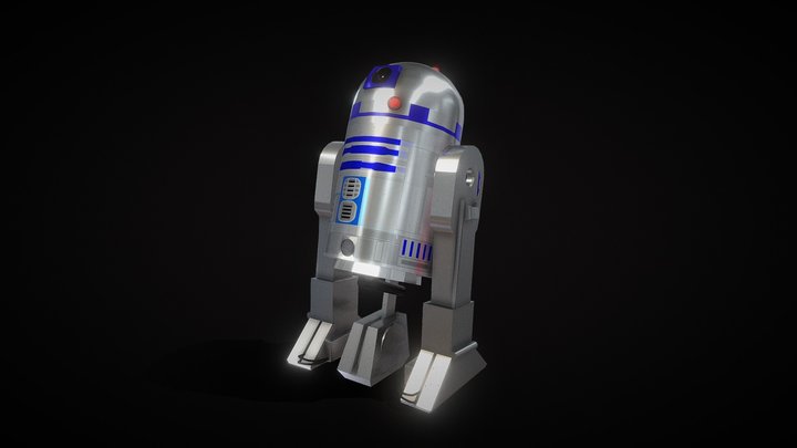 R2D2 3D Model
