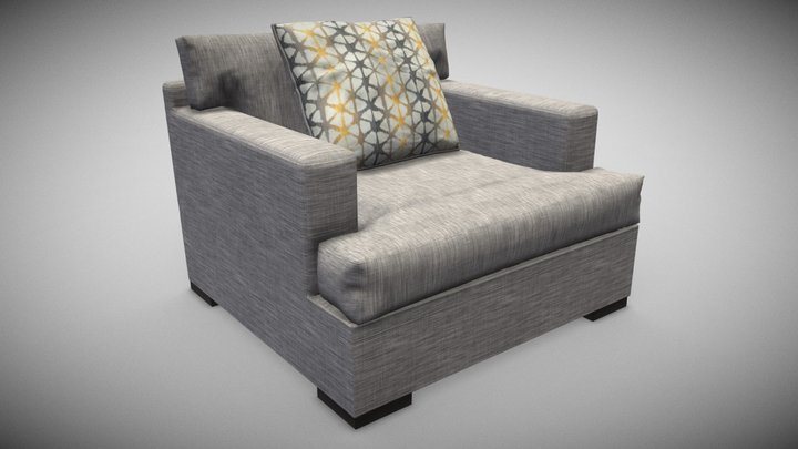 Furniture Chair Side 3D Model