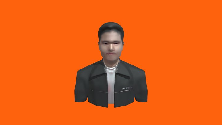 Person in smart casual attire 3D Model