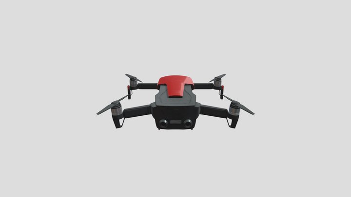 Drone Textured 3D Model