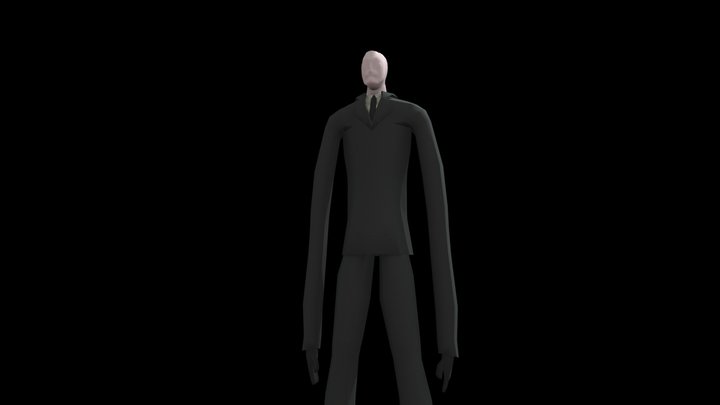 Slender Man 3D Model