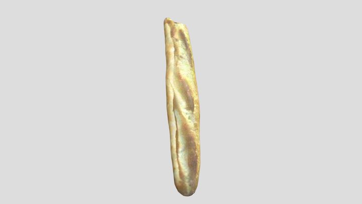 Baguette generated by AI #2 3D Model