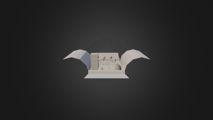 Flip Box  3D Model